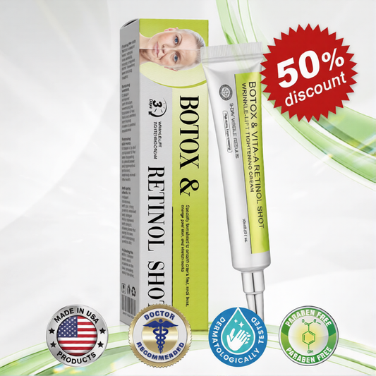 💫 Botox & Vita-A Retinol Shot Wrinkle-Lift Tightening cream - Last Day Promotion 70% OFF