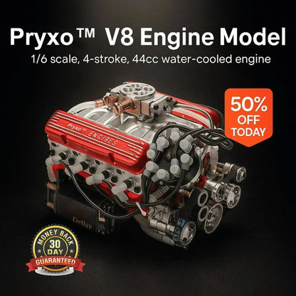 🏆Gasoline OHV V8 Small-block Engine Model Kits