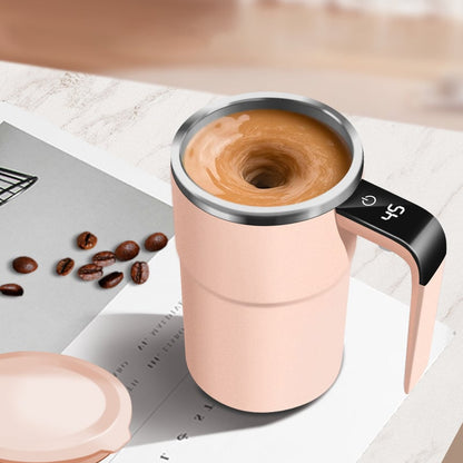 🔥Electric coffee mug with a built-in LCD thermometer